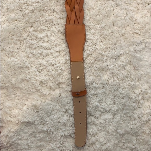 Express Tan Braided Belt - Picture 2 of 4